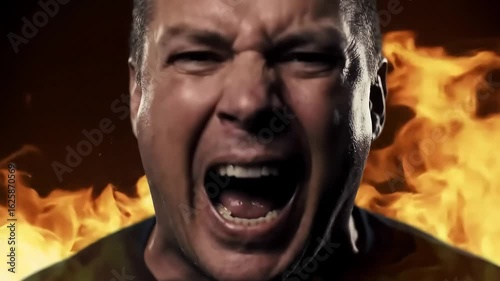 Burning Fury A Man's Emotional Inferno