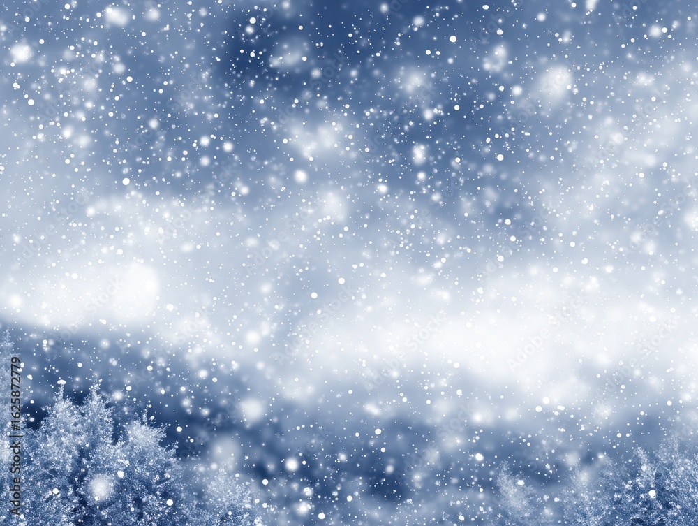 Fototapeta premium Winter Wonderland: Snowy Landscape