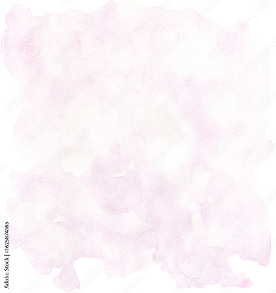 Fototapeta premium Dreamy Soft-Tone Hand-Painted Watercolor Stains Texture