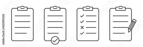  vector clipboard checklist tasks icon sign vector . Checklist Board Clip Task Check Vector icon . eps 10