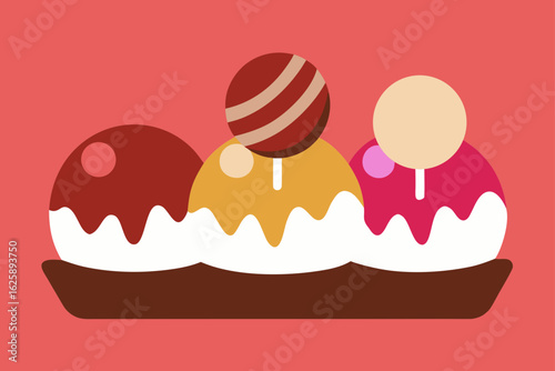 easter cake with eggs and ribbon