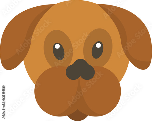 Adorable Dog and Pet Care Essentials Vector Icon Set