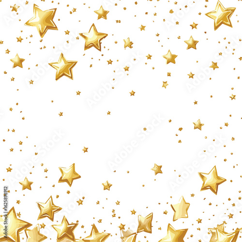 Elegant White Gold Blurred Background