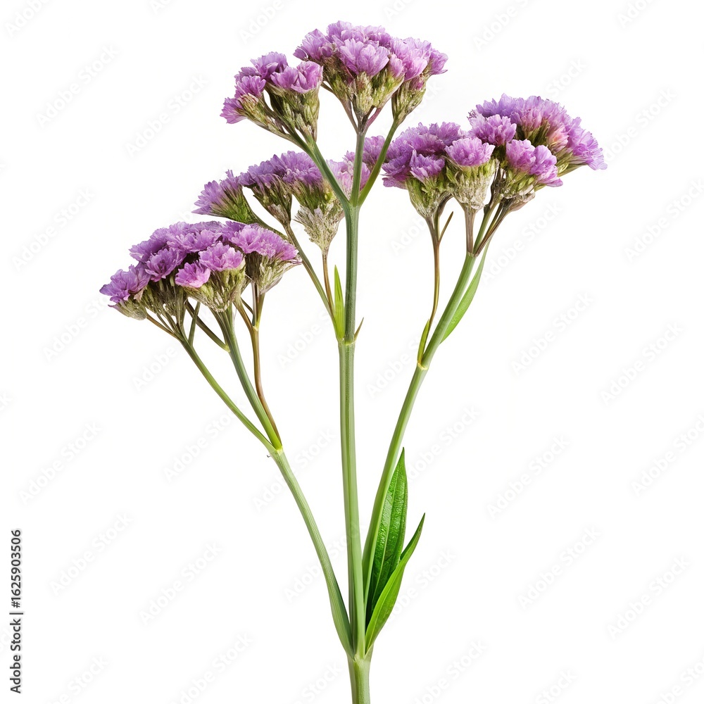 Fototapeta premium lilac flowers isolated on white background