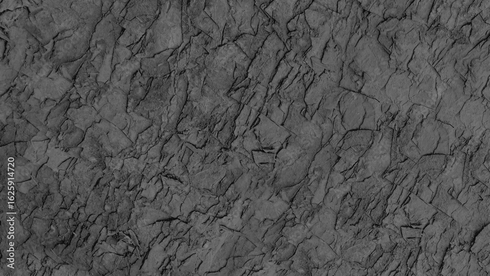 Naklejka premium A rough textured, dark grey stone used for outdoor flooring