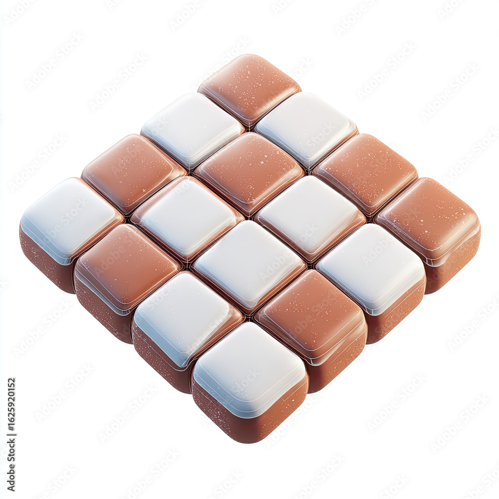 Fototapeta premium Quantum Tile Grid
