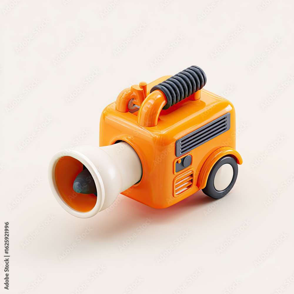 Fototapeta premium Hyper-Cubic Mobile Power Unit