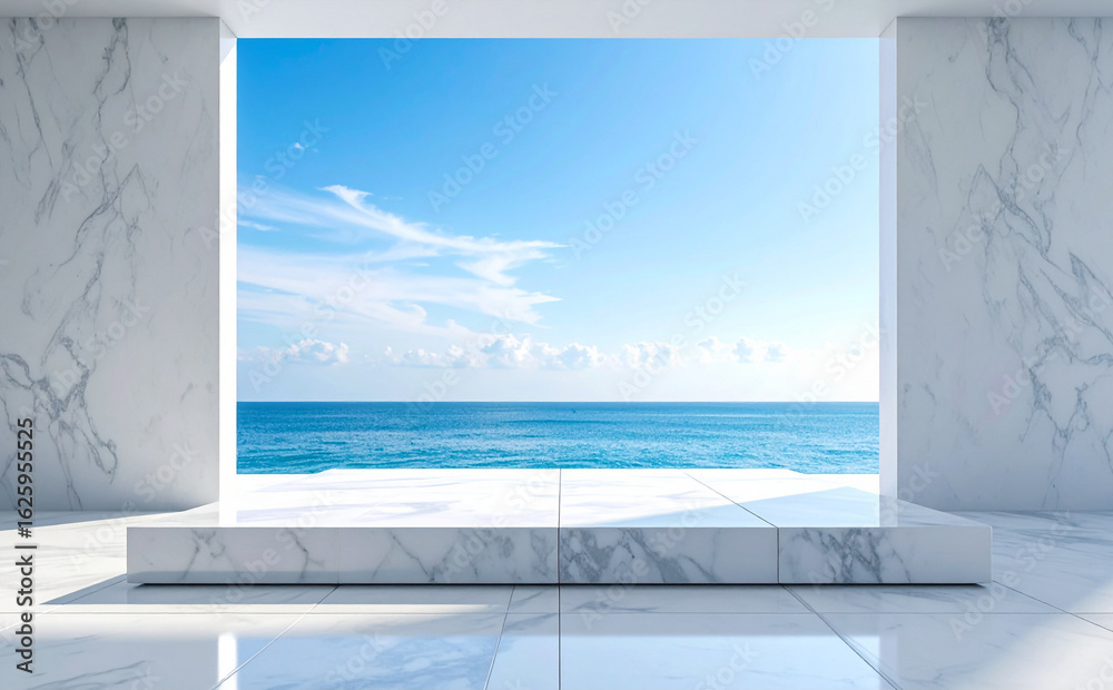 Fototapeta premium 綺麗な海の背景 