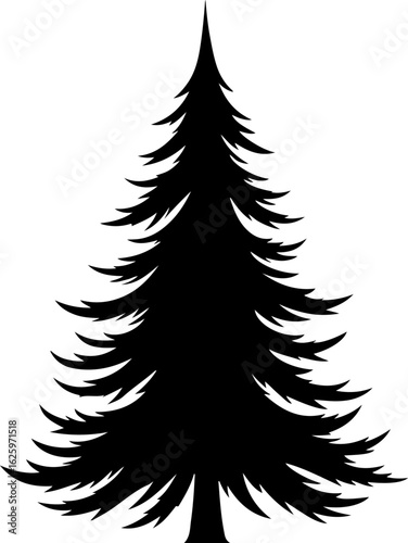 Christmas Tree holiday, pine tree, festive Vector Bundle