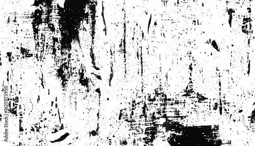 Abstract grunge black and white distressed texture background. Grunge overlay background. Monochrome Texture.