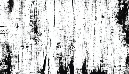 Abstract black and white grunge texture with scratched surface. Grunge distressed texture. Monochrome grunge texture.