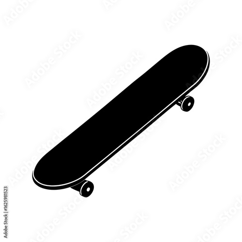 skateboard isolated on white background
