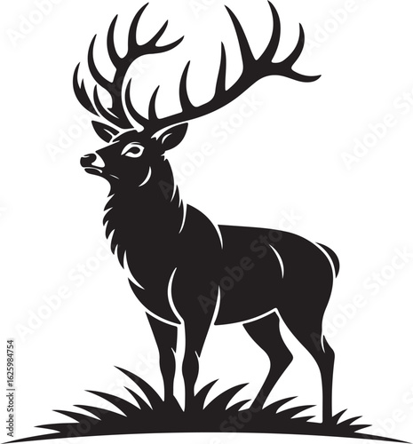 deer silhouette vector
