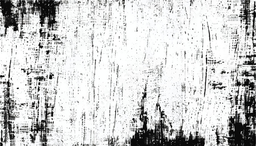 Abstract grunge black and white distressed texture background. Grunge overlay background. Monochrome Texture.