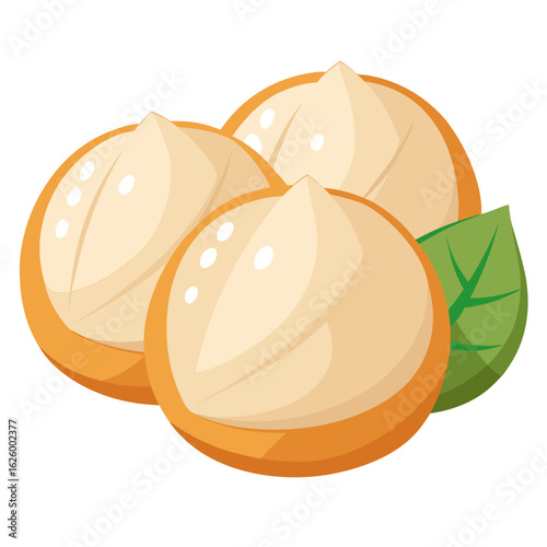 Rice Paper Vector Art Icon for Asian Cuisine and Healthy Food Wrapping Design