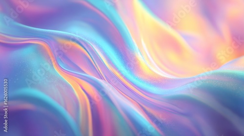 Wallpaper Mural Abstract iridescent fabric design Torontodigital.ca