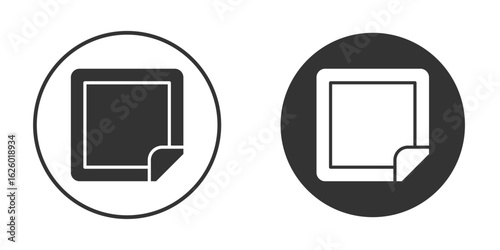 Nicotine patch icon flat. Illustration isolated vector sign symbol