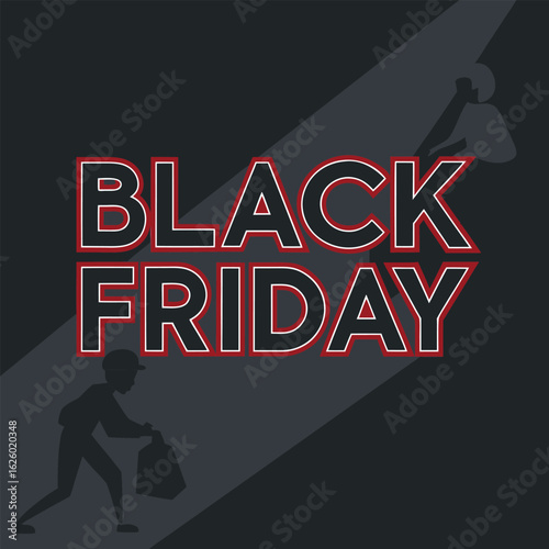 Black Friday design for advertising, banners, leaflets and flyers