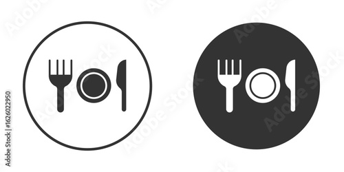 Canteen icon flat. Illustration isolated vector sign symbol