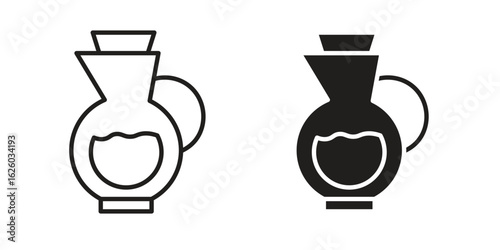 Vinegar icon sign symbol and flat style for app, web and digital design.
