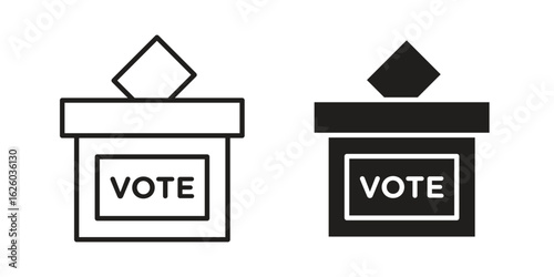 Referendum icon sign symbol and flat style for app, web and digital design.