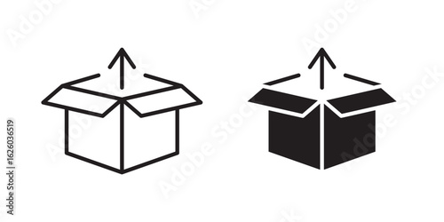 Product release icon sign symbol and flat style for app, web and digital design.