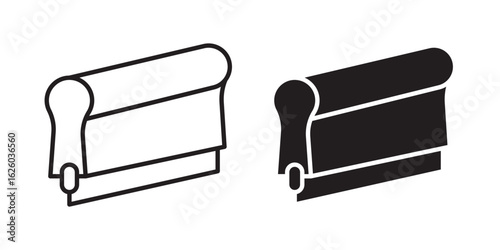 Print screen icon sign symbol and flat style for app, web and digital design.