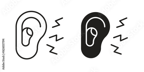 Otitis icon sign symbol and flat style for app, web and digital design.