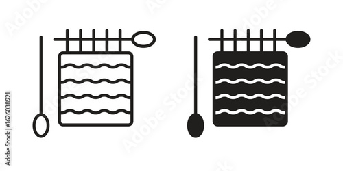 Handloom icon sign symbol and flat style for app, web and digital design.