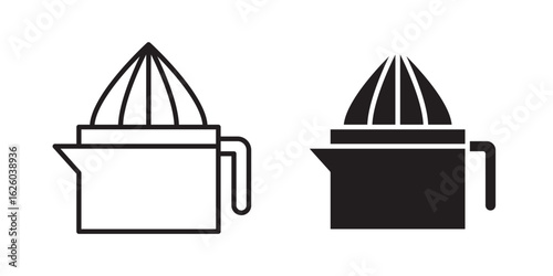 Hand Juicer icon sign symbol and flat style for app, web and digital design.