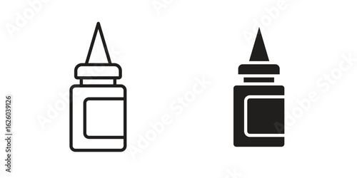 Glue icon sign symbol and flat style for app, web and digital design.