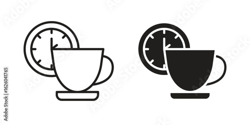 Break icon sign symbol and flat style for app, web and digital design.