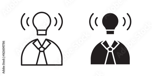 Brand awareness icon sign symbol and flat style for app, web and digital design.