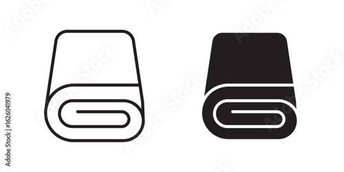 blanket icon sign symbol and flat style for app, web and digital design.