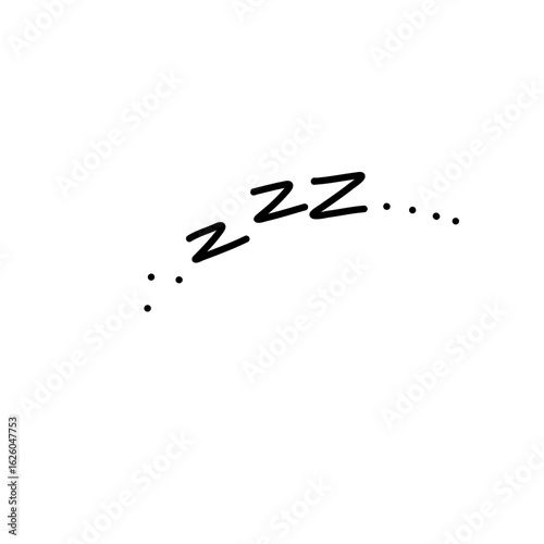 zzz sleeping doodle