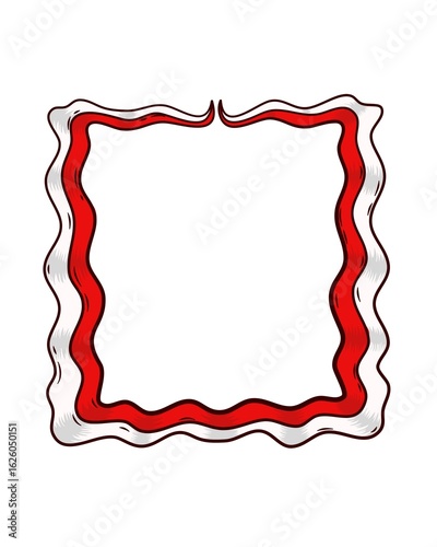 indonesia flag frame, red and white flag border, indonesian frame, merah putih frame