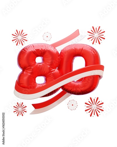 indonesia independence day, 80th anniversary, 80 years indonesia, hut ri 80