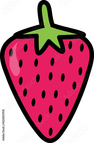 illustration of a strawberry