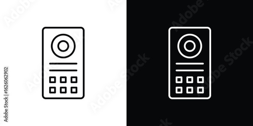 Intercom icon symbol, logo illustration. Vector graphics