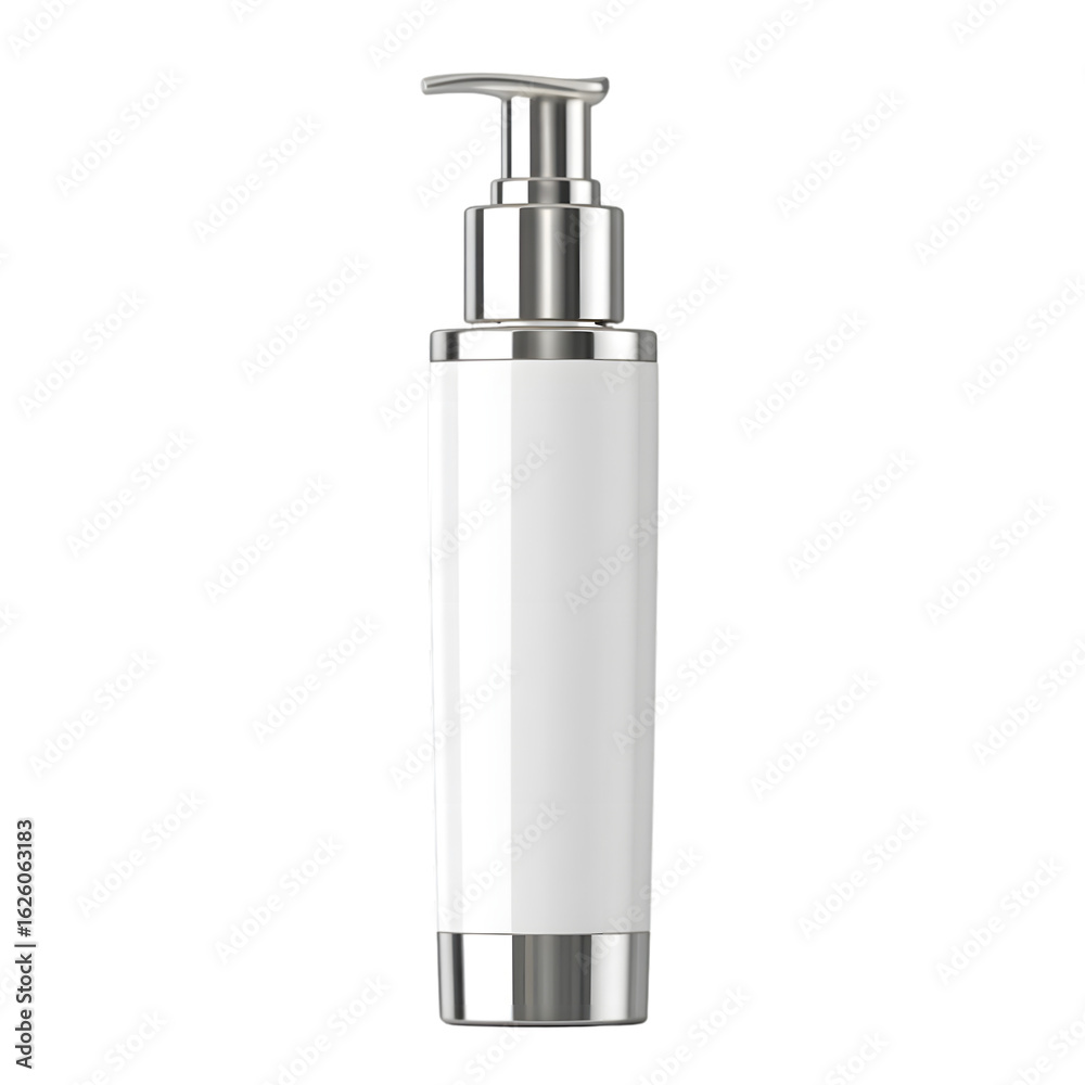 Obraz premium Slim Skincare Pump Bottle with Chrome Detail
