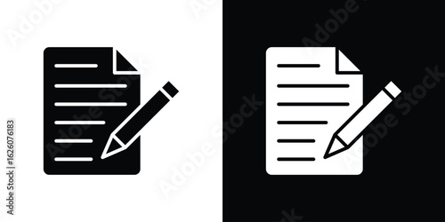 Wills and trusts icon - Vector. Flat design style eps 10