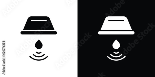 Water sensor icon - Vector. Flat design style eps 10