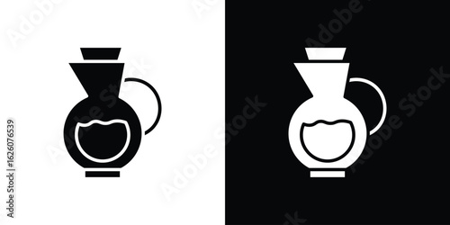 Vinegar icon - Vector. Flat design style eps 10