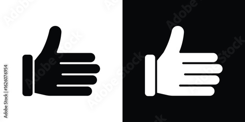 Thumb up icon - Vector. Flat design style eps 10