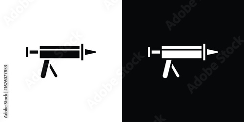 Sealants gun icon - Vector. Flat design style eps 10