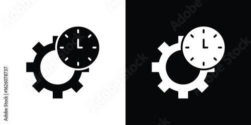 Productivity icon - Vector. Flat design style eps 10