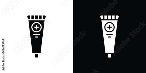 Ointment icon - Vector. Flat design style eps 10