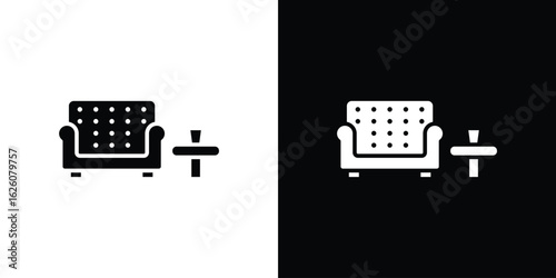 Lounge icon - Vector. Flat design style eps 10