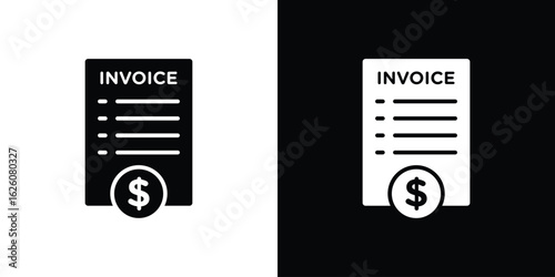 Invoice icon - Vector. Flat design style eps 10