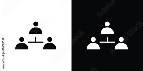Coordinate icon - Vector. Flat design style eps 10